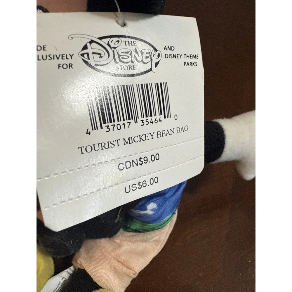 Mickey Mouse Plush Tourist Toy The Disney Store 9
